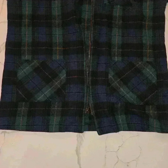 VTG Carol Anderson Womens Wool Relaxed Fit Collared Jacket Green Size Medium - Picture 5 of 11